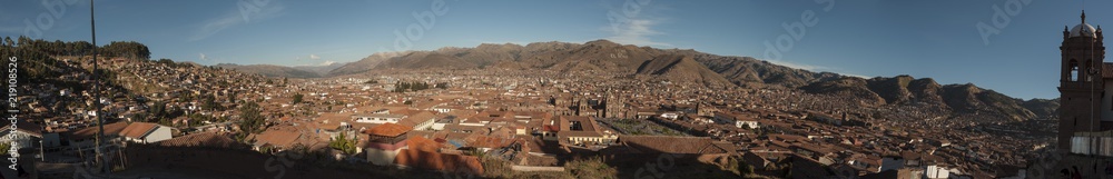 Ville de Cuzco Vue Panoramique