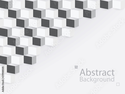 abstract background square 3d modern paper