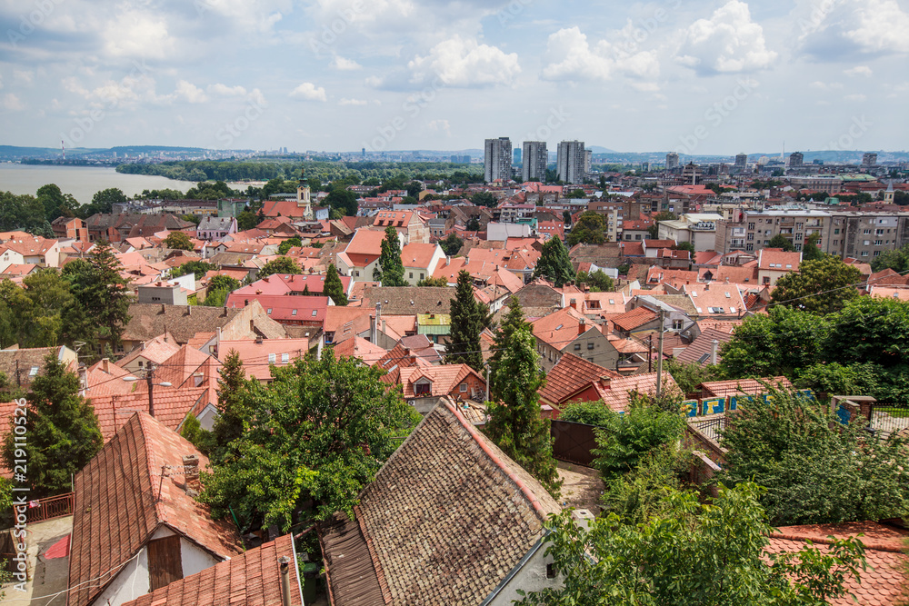 Panoramic view on Yemun Belgrade Serbia