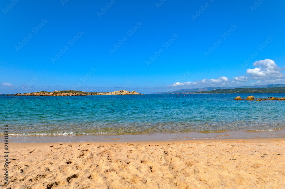 Beach south of Corsica