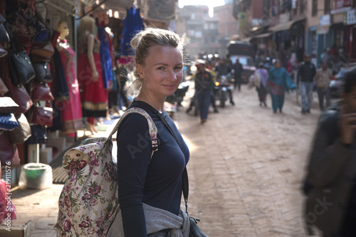 street of the city of Kathmandu © Aliaksei