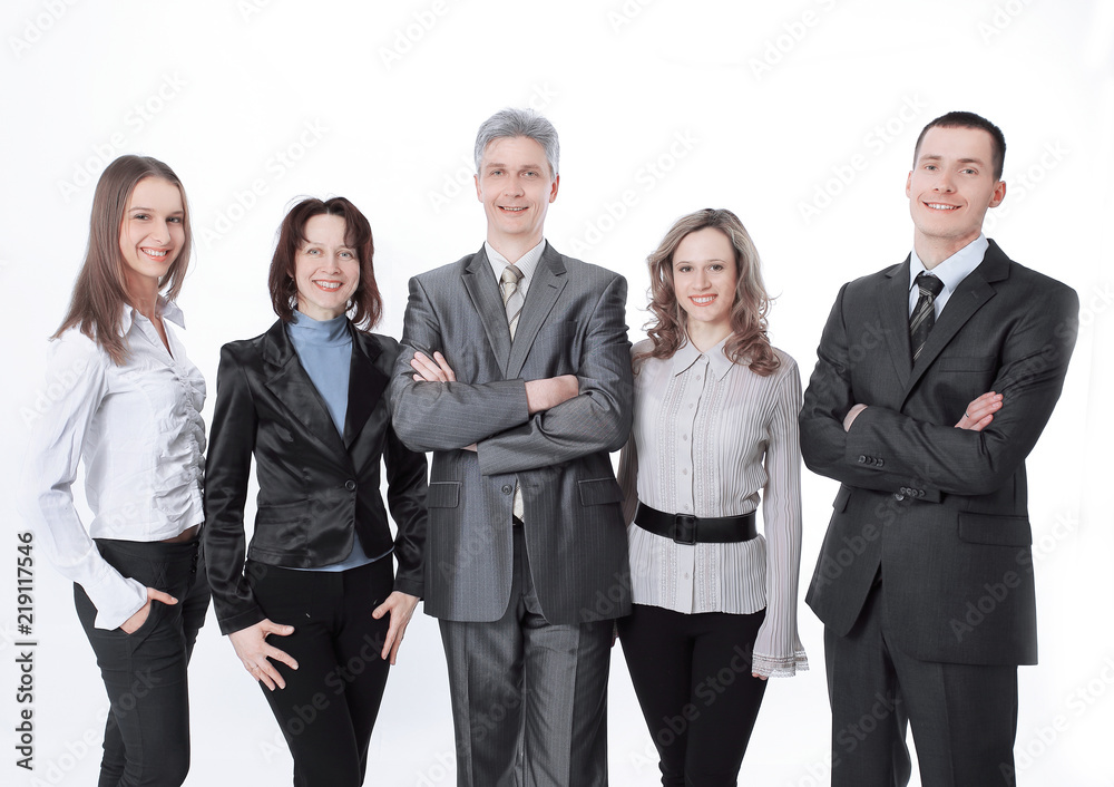 portrait of a successful professional business team. portrait of a successful professional business team.