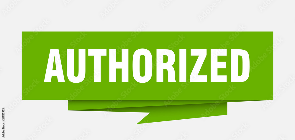 authorized