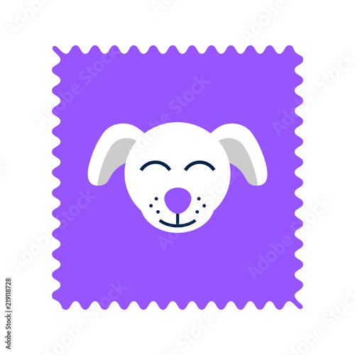 Dog stamp