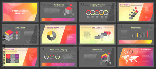 Business presentation templates