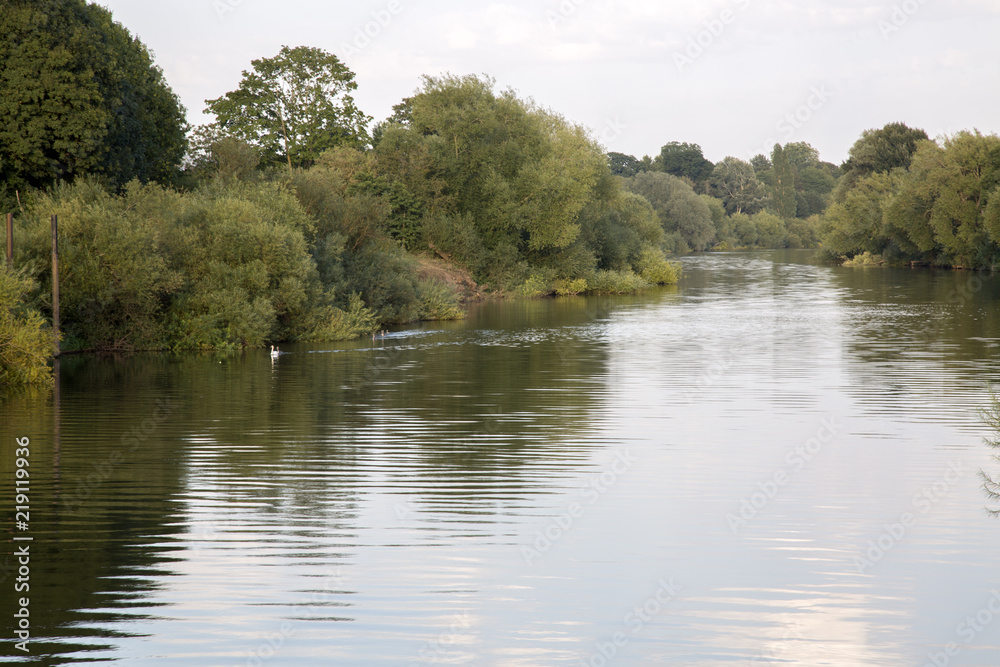 River at Upton upon Severn; England
