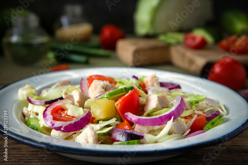 Healthy salad.