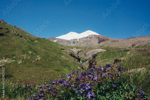Fototapeta Naklejka Na Ścianę i Meble -  High Mount Elbrus