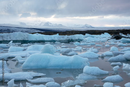 Fjalls  rl  n  der versteckte Gletschersee auf Island