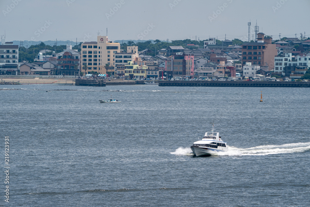 Obraz premium 日間賀島遠景