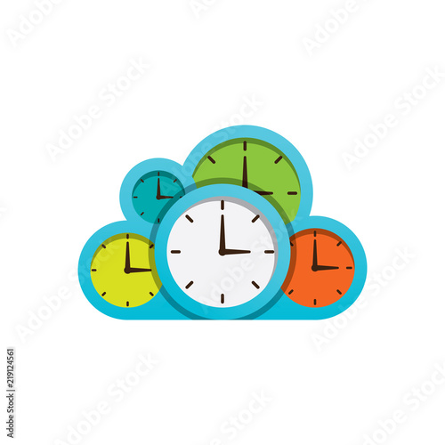 cloud clock