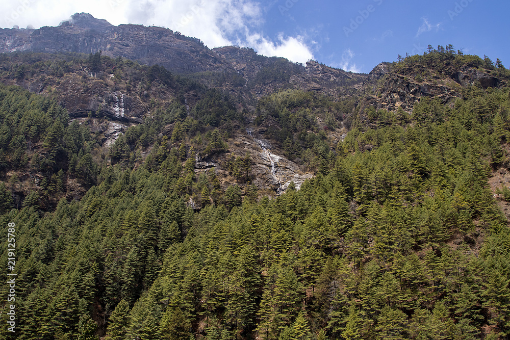 The Himalayan landscape