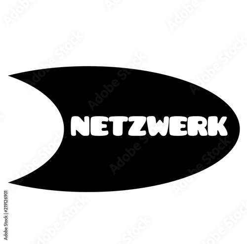 network stamp on white