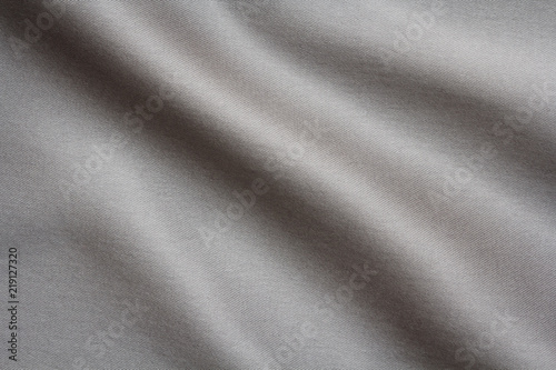 Obraz na płótnie texture of gray fabric with large folds, abstract background w salonie