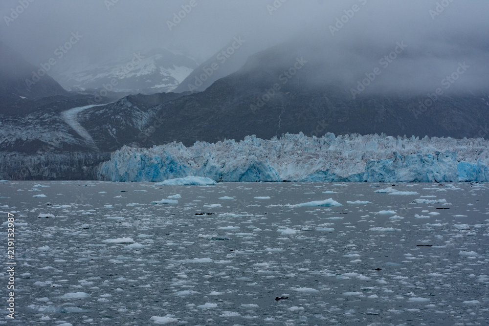 Blue Ice of Columbia Glacier in Prince William Sound