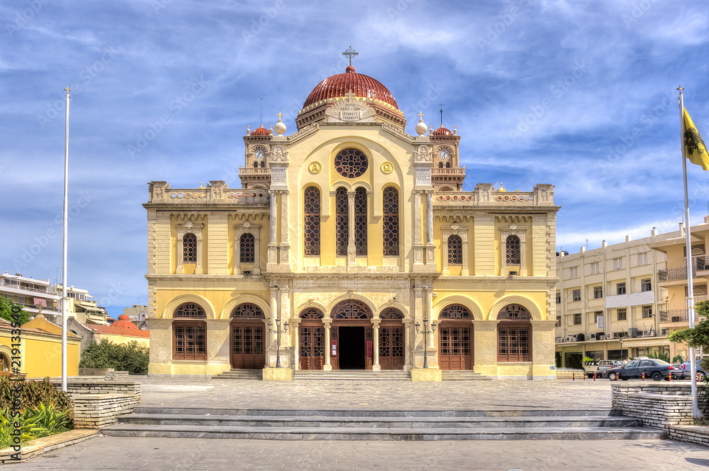Agios Minas (Saint Minas) Cathedral, Heraklion, Crete, Greece