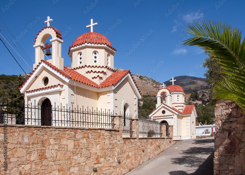 Traditional Greek churches, Crete, Greece