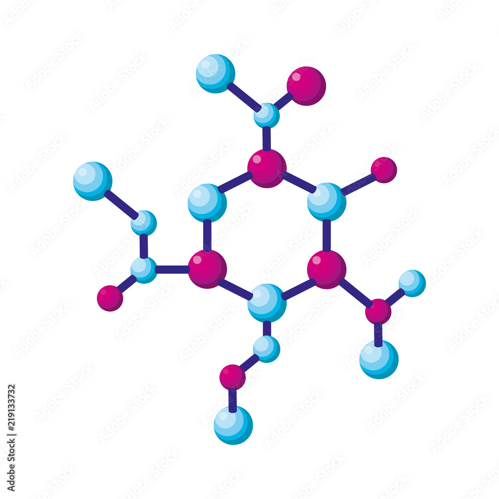 structure molecular science icon vector illustration design structure molecular science icon vector illustration design