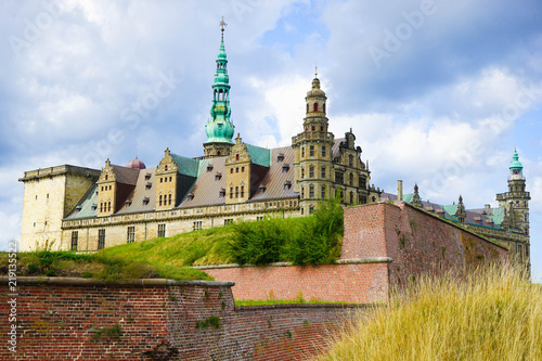 Foto Kronborg is a castle and stronghold in the town of Helsingør, Denmark