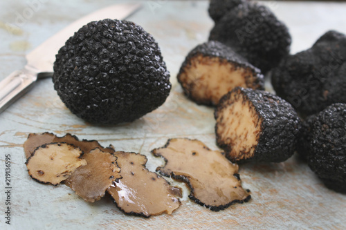 fresh black truffle