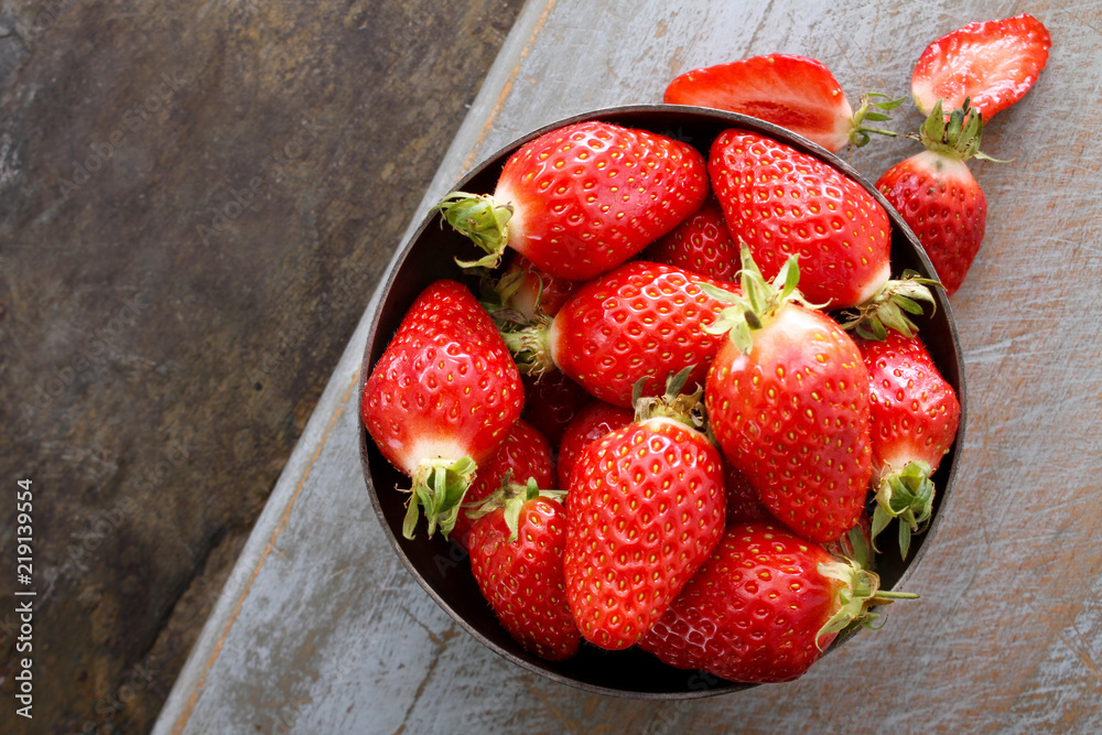 fresh fruit strawberries