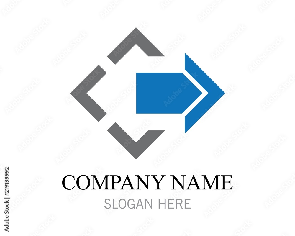 Arrows vector illustration icon Logo Template design Arrows vector illustration icon Logo Template design