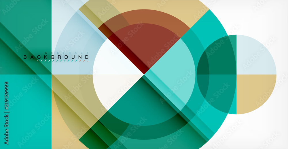 Vector circle abstract background Vector circle abstract background