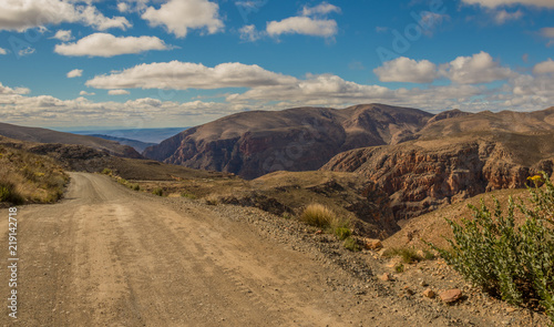 The Swartberg Pass runs through the Swartberg mountain range in the Karoo in the Western Cape province of South Africa photo