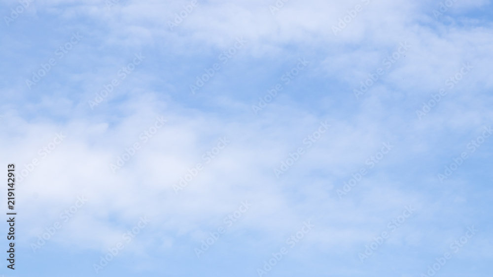 Blue color sky with white cloud background Blue color sky with white cloud background
