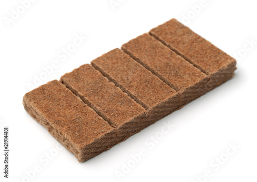 Block of kindling briquettes