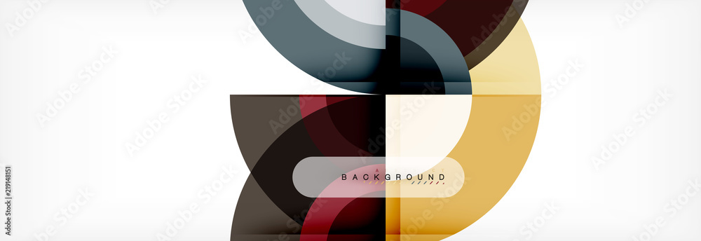Vector circle abstract background Vector circle abstract background