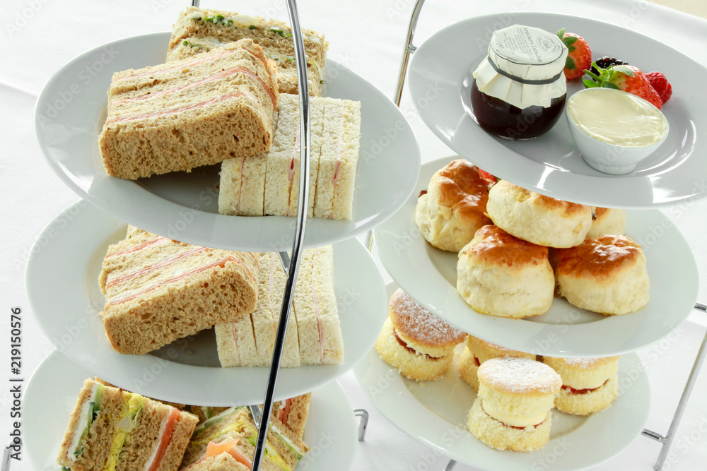 traditional afternoon tea