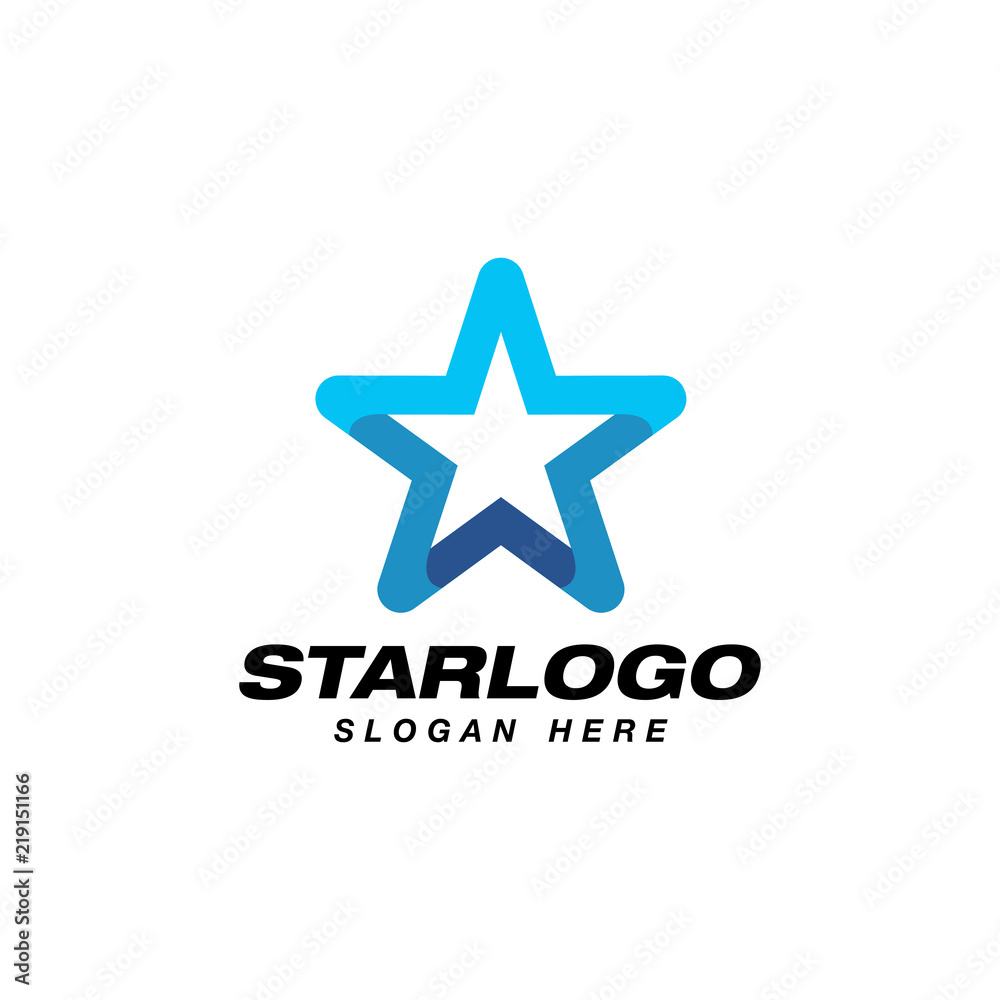 star logo design stock. star icon in gradient style star logo design stock. star icon in gradient style