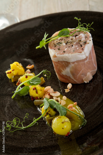 Photography ham hock terrine appetizer