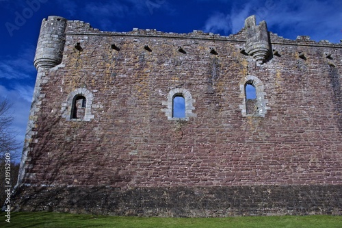 Doune Castle in Central Scotland and Set of Monty Python and the Holy Grail photo