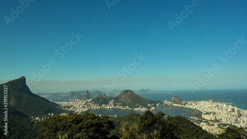 Visão da Vista Chinesa na Floresta da Tijuca (Rio de Janeiro's view from Tijuca Forest) photo