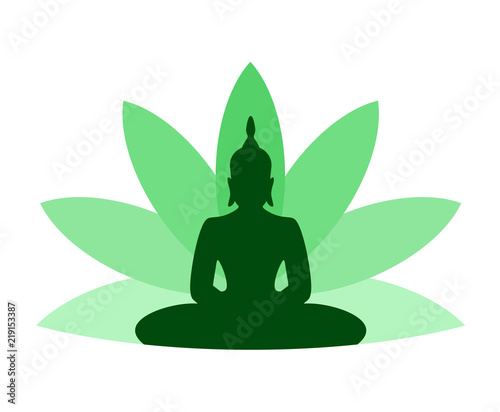 lotus flower budha symbol