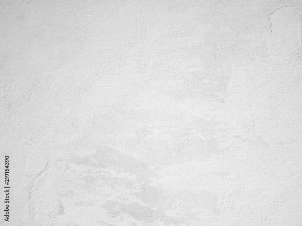 Fototapeta premium Old grunge abstract background texture White concrete wall