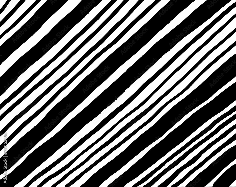 White and black grunge pattern. Background. Brush. Vector.