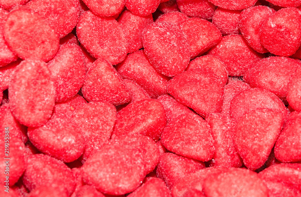 A colorful sugar candy mix A colorful sugar candy mix