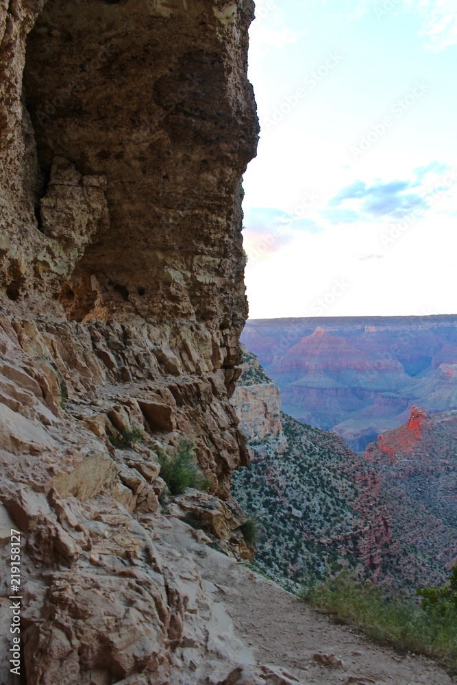 Cliffs Edge Over Grand Canyon