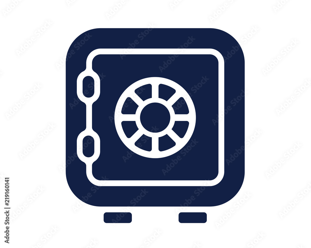 safety box glyph icon , designed for web and app safety box glyph icon , designed for web and app