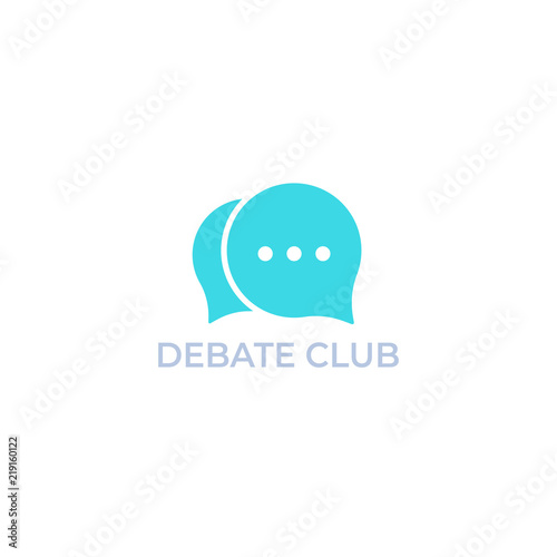debate club logo