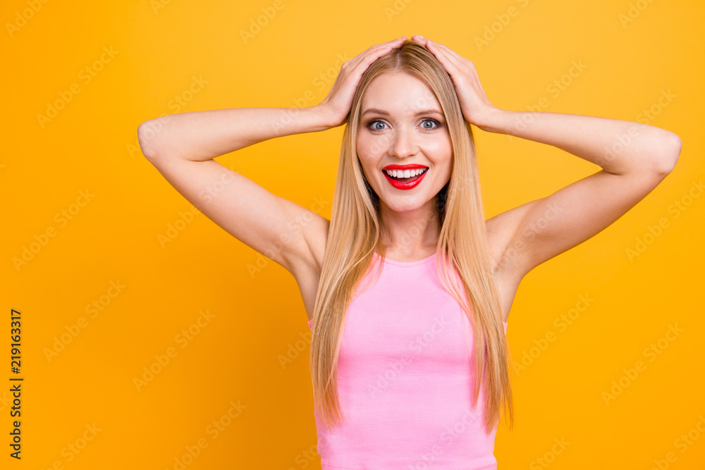 Rejoice delight people person facial emotional expression concep Rejoice delight people person facial emotional expression concep