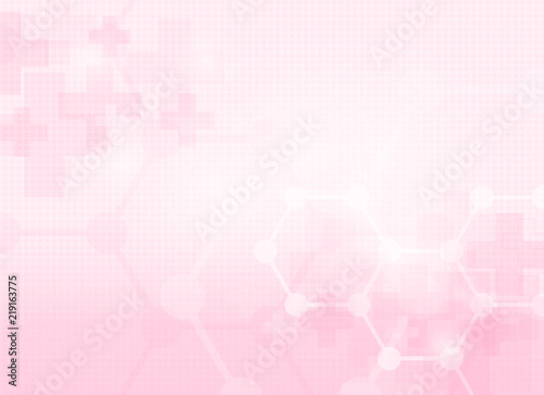 Abstract medical background