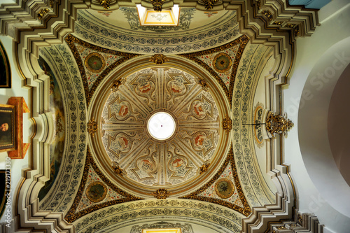 Interior de la iglesia Parroquial de San Bartolom   en Montoro  provincia de C  rdoba  Andaluc  a  Espa  a