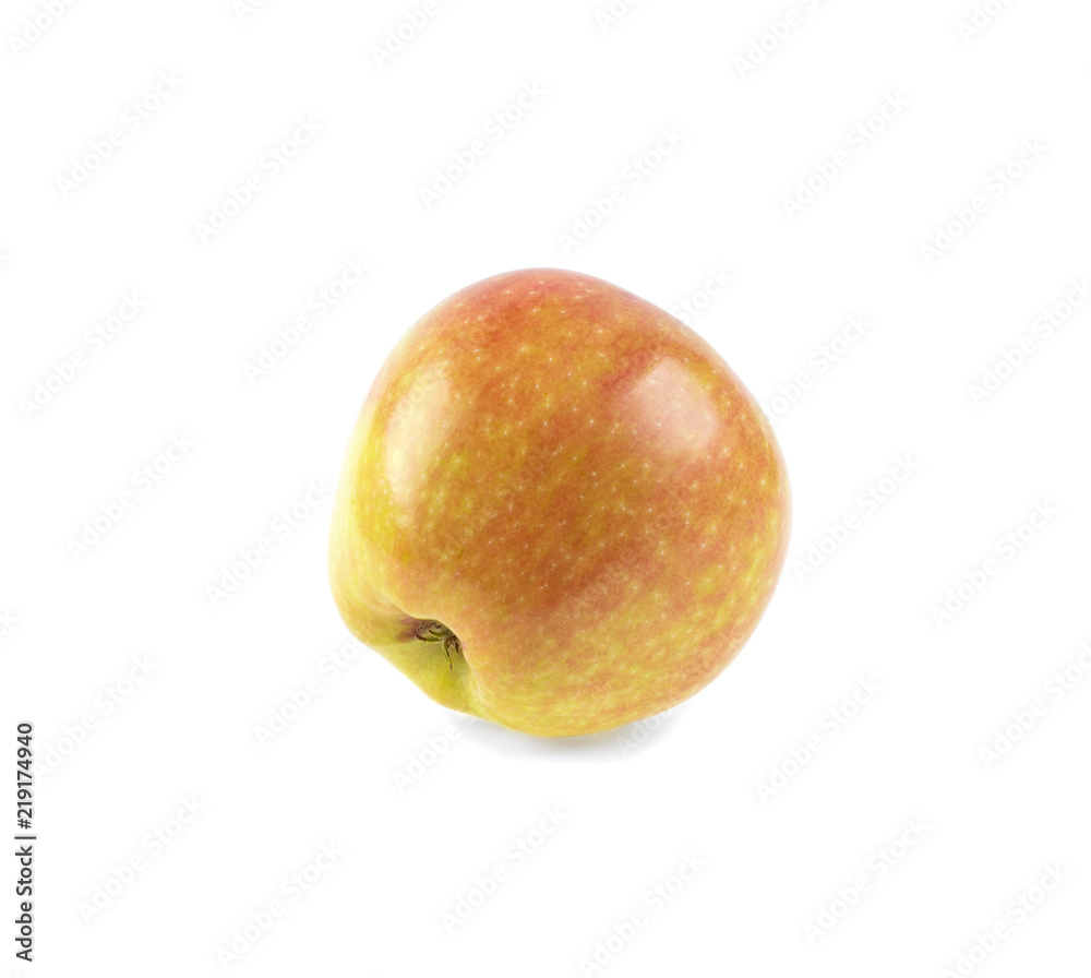 red ripe apple isolated on white background red ripe apple isolated on white background