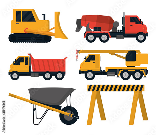 Set of construction icons