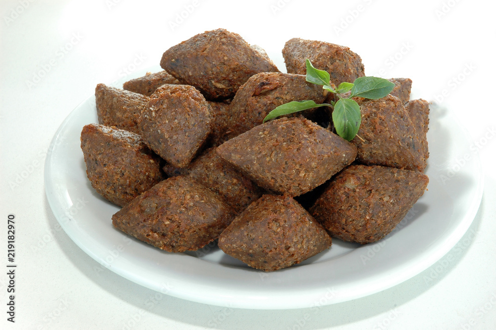 Quibe, Brazilian snack Quibe, Brazilian snack