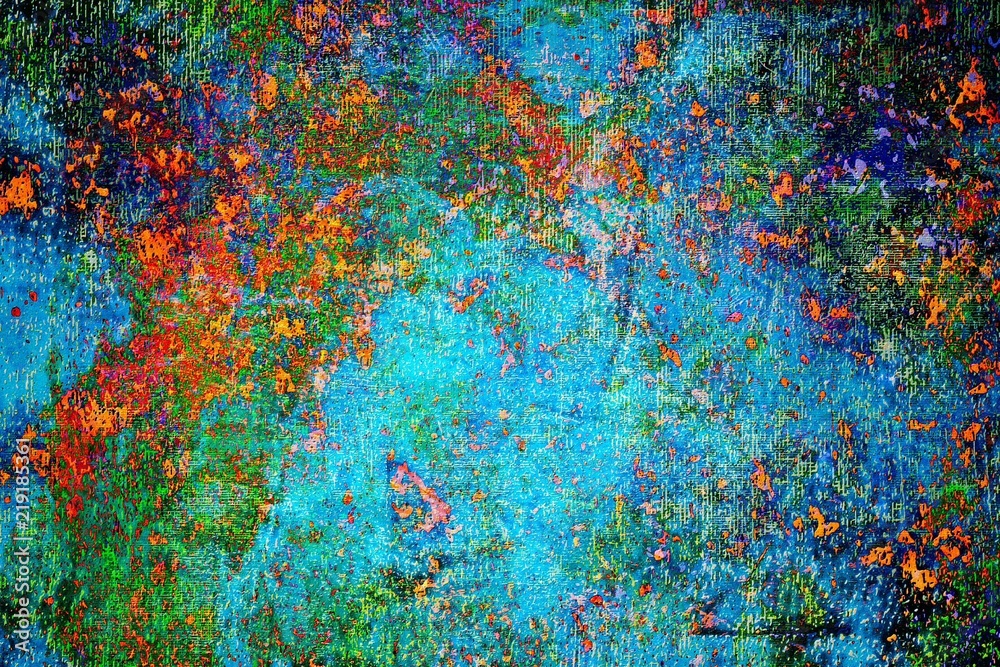 Multicolored grunge texture. Abstract color background
